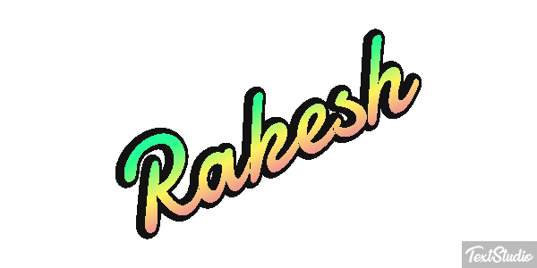 Rakesh Effet de texte