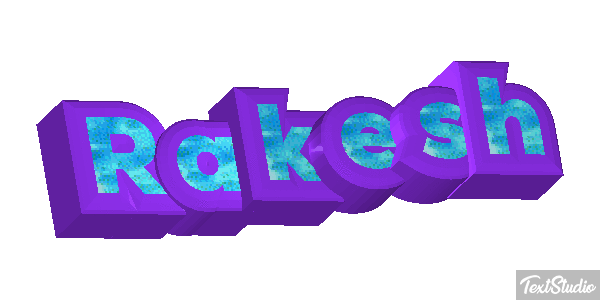 Rakesh Effet de texte