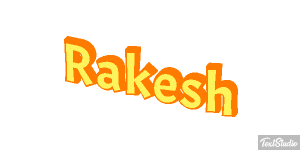 Rakesh Effet de texte
