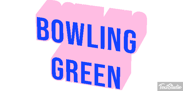 Bowling Green Effetto testo