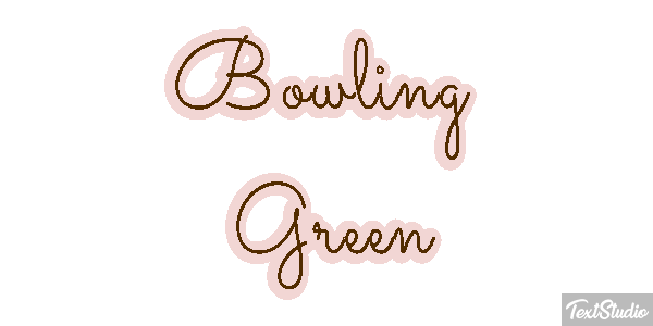 Bowling Green Effetto testo