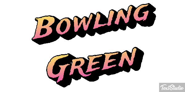 Bowling Green Effetto testo