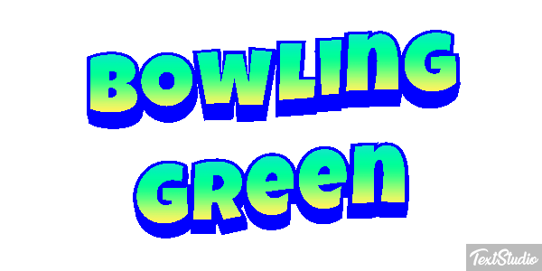Bowling Green Effetto testo