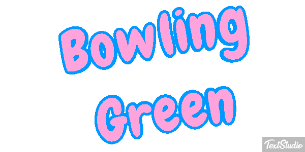 Bowling Green Effetto testo