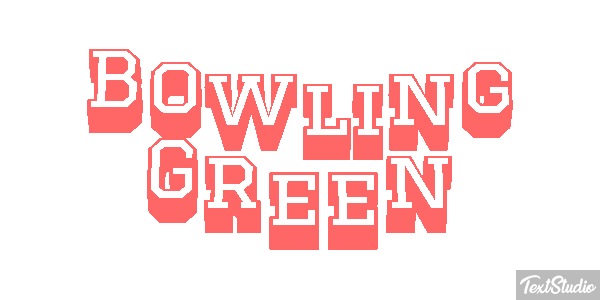 Bowling Green Effetto testo