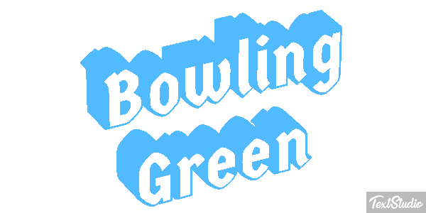 Bowling Green Effetto testo