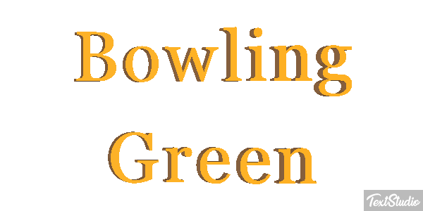 Bowling Green Effetto testo