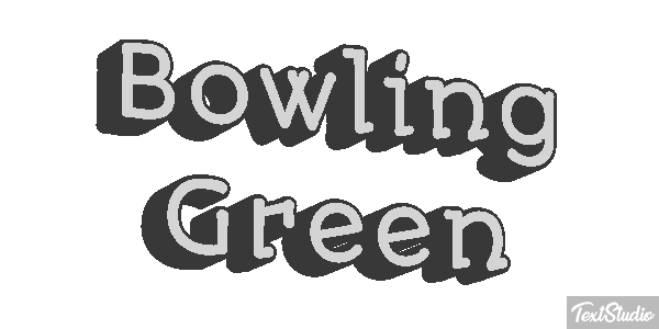 Bowling Green Effetto testo