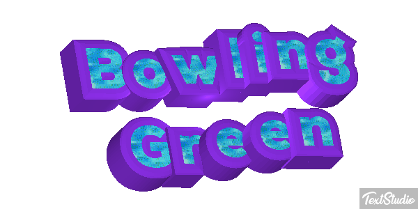 Bowling Green Effetto testo