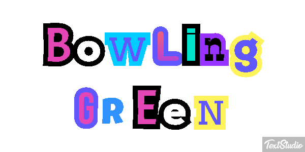 Bowling Green Effetto testo