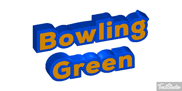 Bowling Green Effetto testo