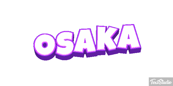 Osaka Texteffekt