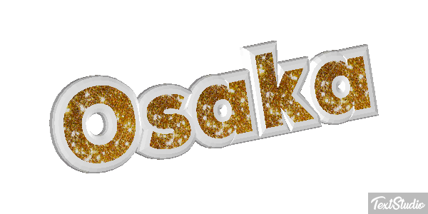 Osaka Texteffekt