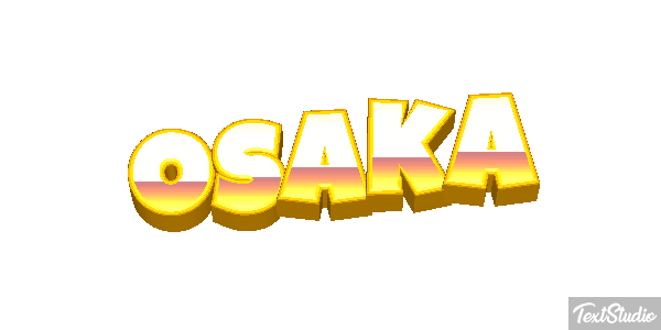 Osaka Texteffekt