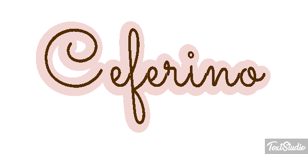 Ceferino Efecto de texto
