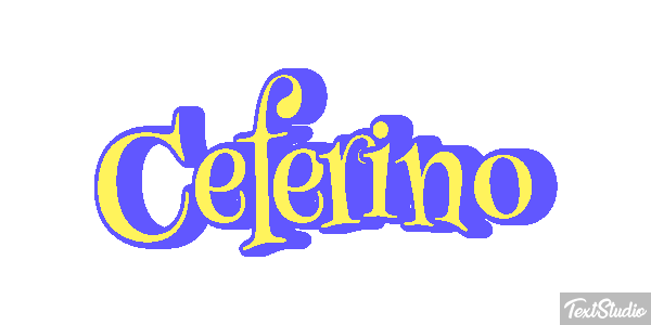 Ceferino Efecto de texto