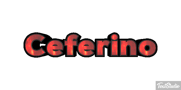 Ceferino Efecto de texto