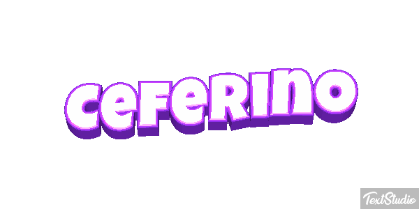 Ceferino Efecto de texto