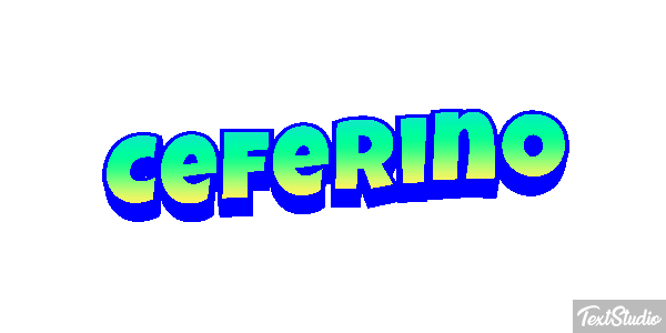 Ceferino Efecto de texto