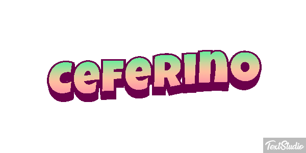 Ceferino Efecto de texto