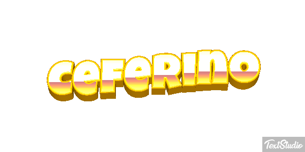 Ceferino Efecto de texto