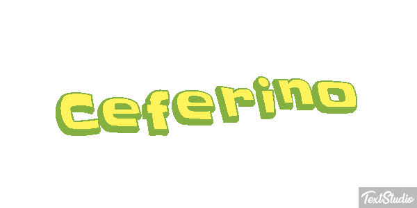 Ceferino Efecto de texto