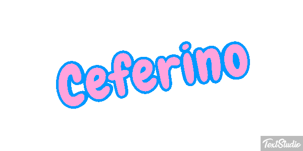 Ceferino Efecto de texto