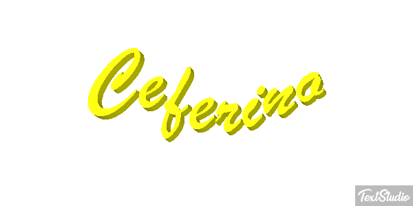 Ceferino Efecto de texto