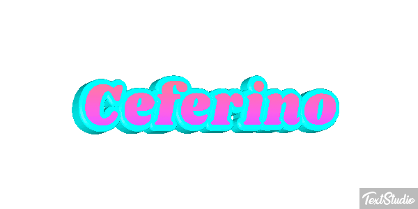 Ceferino Efecto de texto