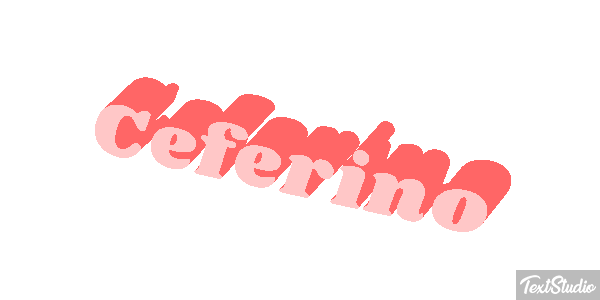 Ceferino Efecto de texto