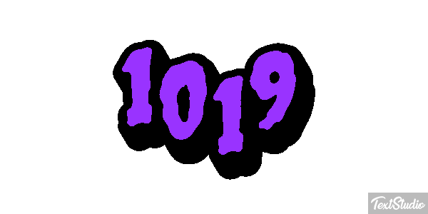 1019 Text effect