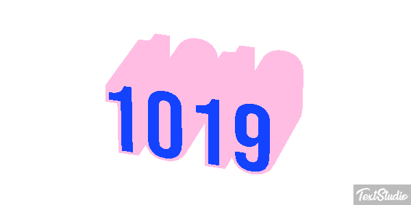 1019 Text effect