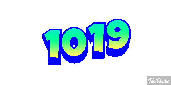 1019 Text effect