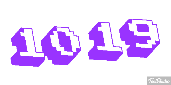 1019 Text effect