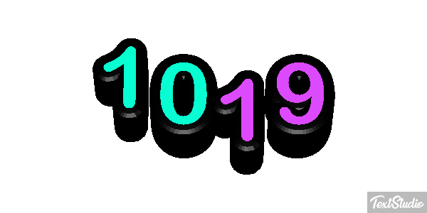 1019 Text effect