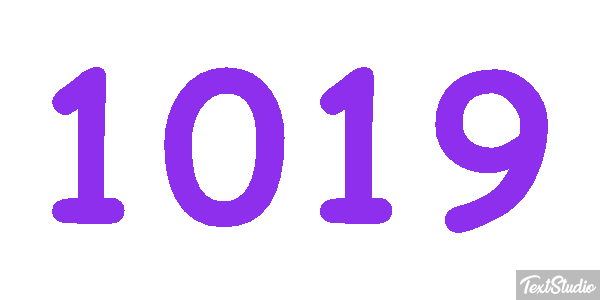1019 Text effect