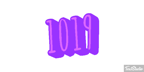 1019 Text effect