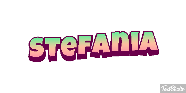 Stefania Texteffekt