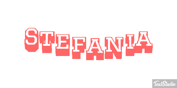 Stefania Texteffekt