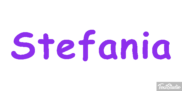 Stefania Texteffekt