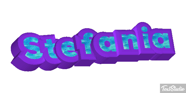 Stefania Texteffekt