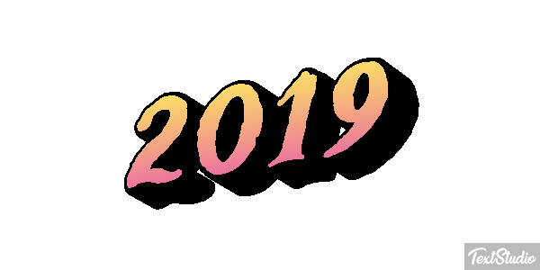 2019 Efecto de texto