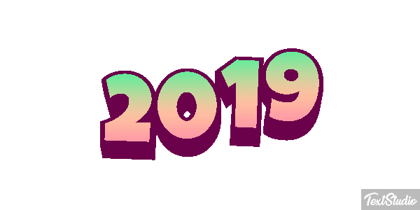 2019 Efecto de texto