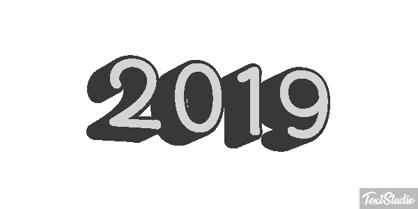 2019 Efecto de texto