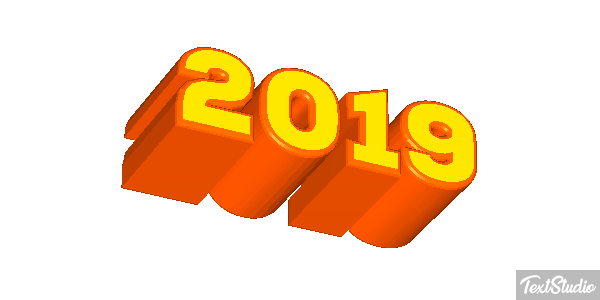 2019 Efecto de texto