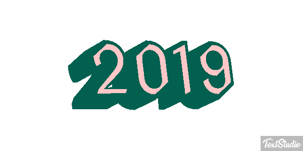 2019 Efecto de texto