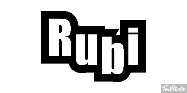 Rubi Text effect