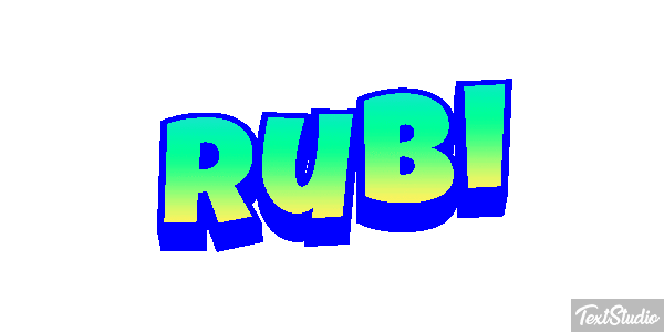 Rubi Text effect