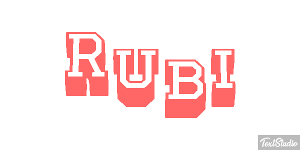 Rubi Text effect