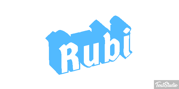 Rubi Text effect